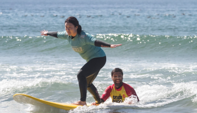 Surf Lesson in Matosinhos Beach #2